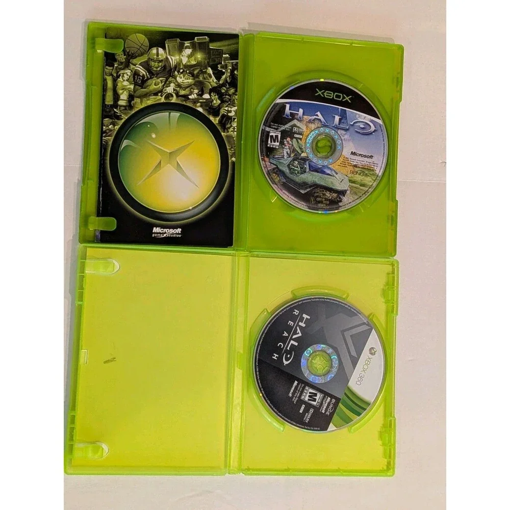 Halo: Combat Evolved & Halo Reach Microsoft XBOX & XBOX 360 Game Of The Year
